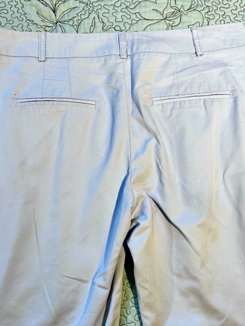 ZARA Basic Pleated High Waist Lavender Crop Ankle Trousers Size S💛 - Picture 4 of 9